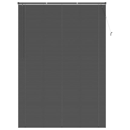 Persienn Silvergrå 213 x 140 cm 25 mm PVC