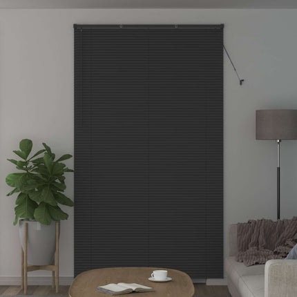 Persienn Silvergrå 213 x 160 cm 25 mm PVC
