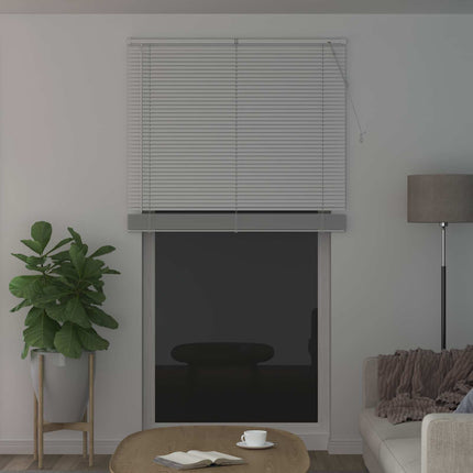 Persienn Vit 213 x 120 cm 25 mm PVC