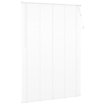 Persienn Vit 213 x 160 cm 25 mm PVC