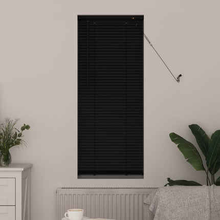 Persienn Svart 150 x 40 cm 25 mm PVC