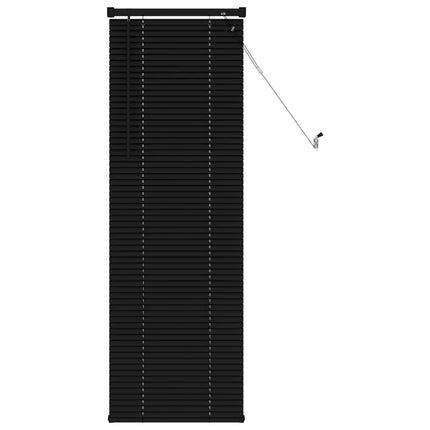 Persienn Svart 150 x 50 cm 25 mm PVC