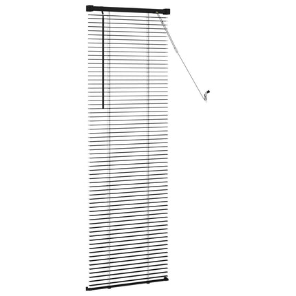 Persienn Svart 150 x 60 cm 25 mm PVC