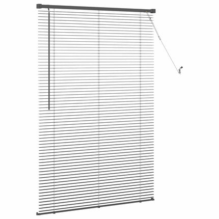 Persienn Svart 150 x 100 cm 25 mm PVC