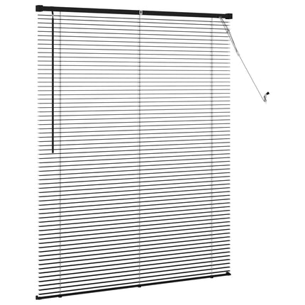 Persienn Svart 150 x 110 cm 25 mm PVC