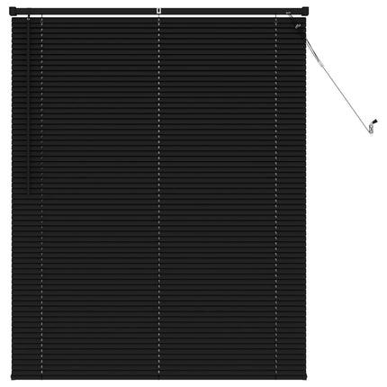 Persienn Svart 150 x 120 cm 25 mm PVC