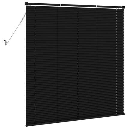 Persienn Svart 150 x 160 cm 25 mm PVC