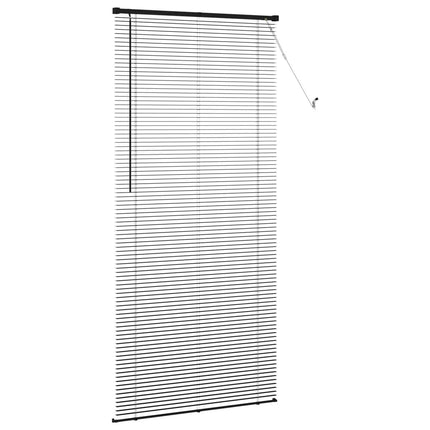 Persienn Svart 213 x 70 cm 25 mm PVC