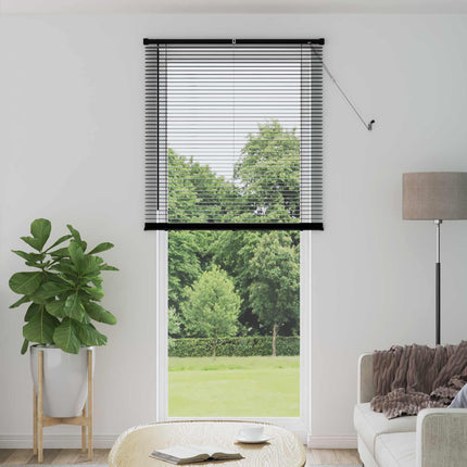 Persienn Svart 213 x 90 cm 25 mm PVC