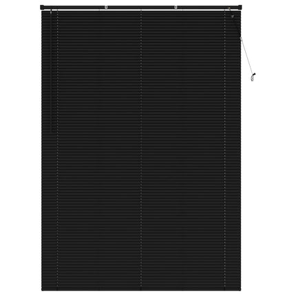 Persienn Svart 213 x 160 cm 25 mm PVC