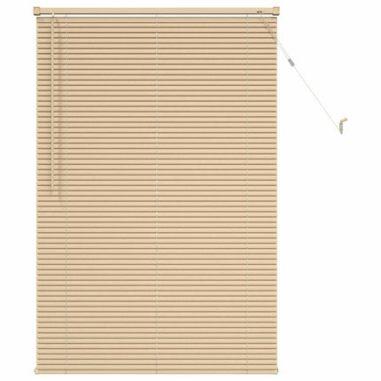 Persienn Ljusbrun med Mönster 150 x 80 cm 25 mm PVC