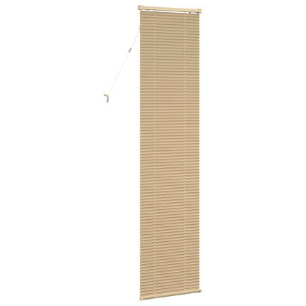 Persienn Ljusbrun med Mönster 213 x 60 cm 25 mm PVC