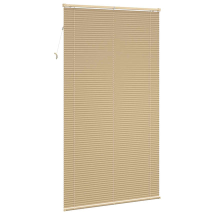 Persienn Ljusbrun med Mönster 213 x 110 cm 25 mm PVC