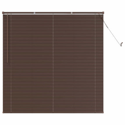 Persienn Mörkbrun 160 x 150 cm 25 mm PVC