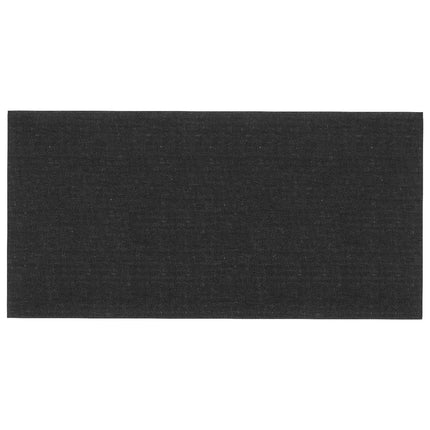 Väggsänggavel 12 pcs Svart 60 x 30 cm tyg