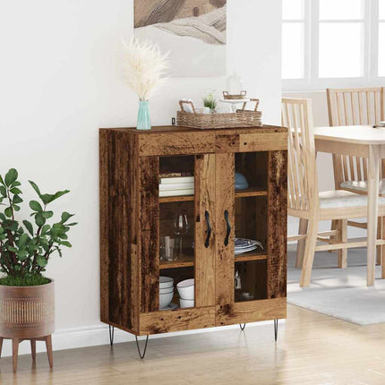 Sideboard Gammalt trä 69,5 x 34 x 90 cm Konstruerat trä