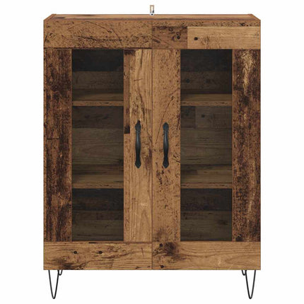 Sideboard Gammalt trä 69,5 x 34 x 90 cm Konstruerat trä