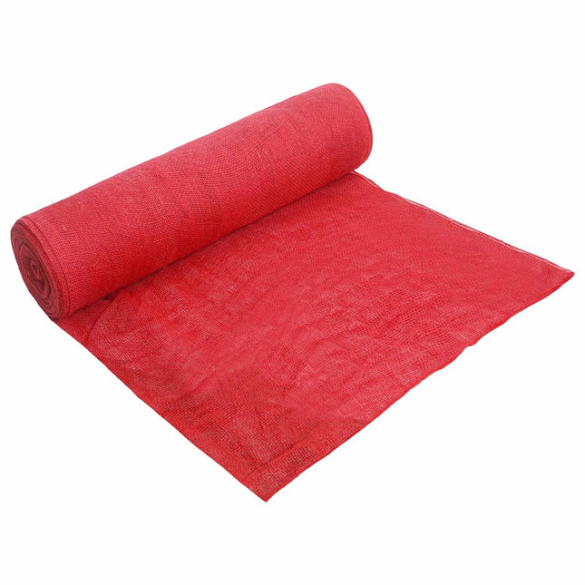 Juterrulle 200 x 1500 cm Röd