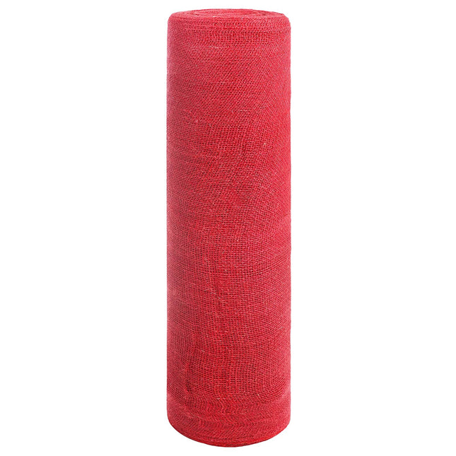 Juterrulle 200 x 1500 cm Röd