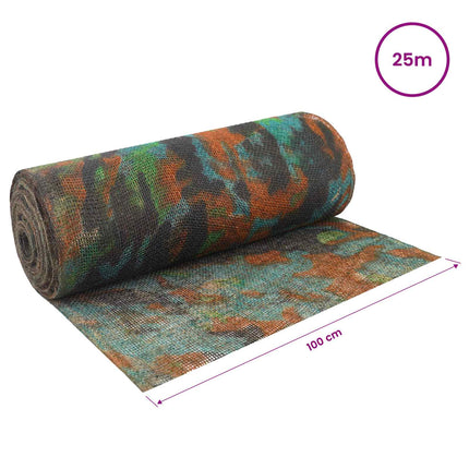 Juterrulle Kamouflage 100 x 2500 cm