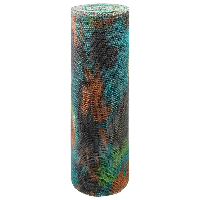 Juterrulle 50 x 1500 cm Kamouflage