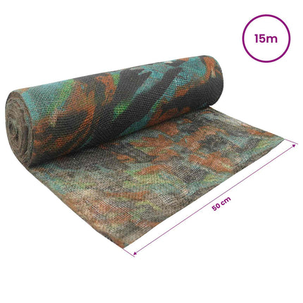 Juterrulle Kamouflage 50 x 1500 cm