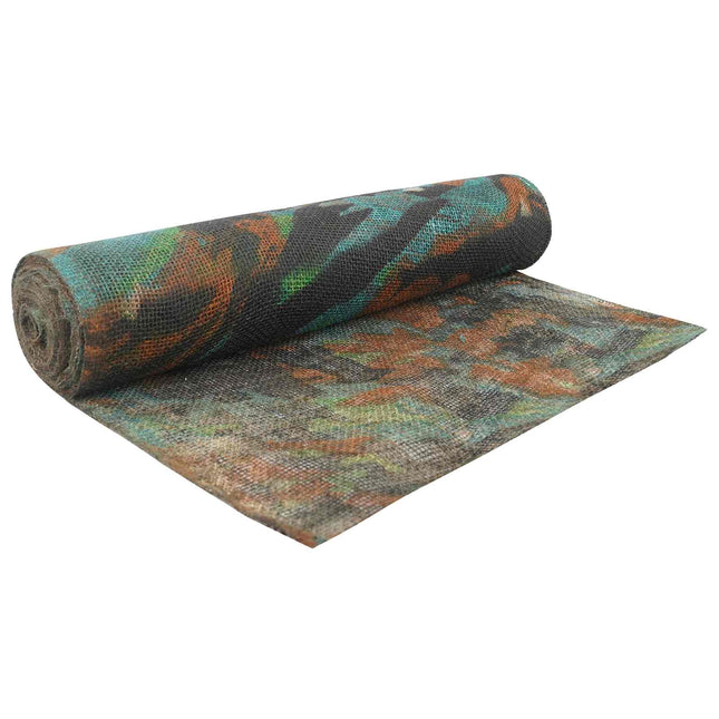 Juterrulle 100 x 1500 cm Kamouflage