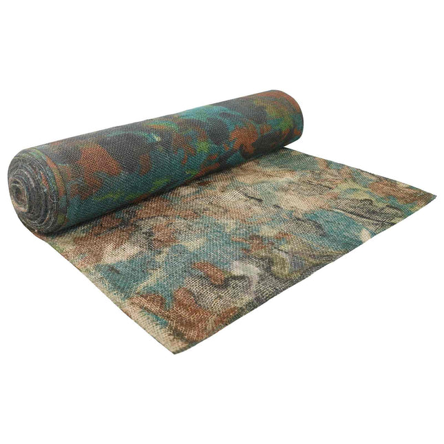 Juterrulle 160 x 1000 cm Kamouflage
