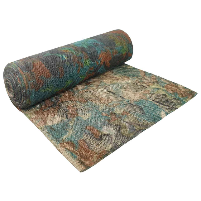 Juterrulle 160 x 5000 cm Kamouflage