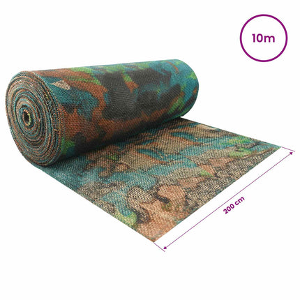Juterrulle Kamouflage 200 x 1000 cm