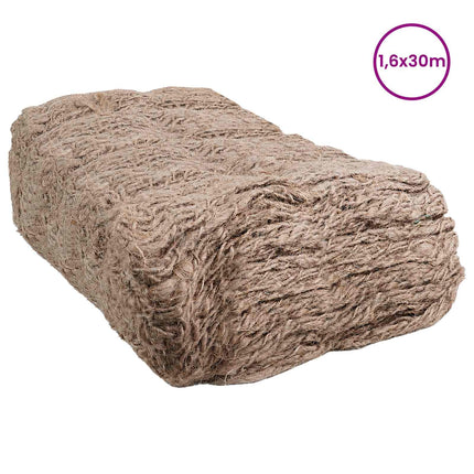 Jutedämningsmatta Naturlig 1,6 x 30 m 100% Tossa Jute