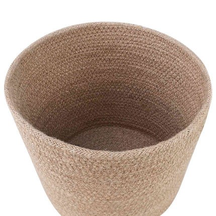 Krukset för Växter 2 pcs Naturlig Ø 21 x 21 cm 100% Tossa Jute