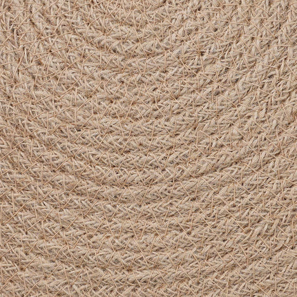 Jute Placemats 6 pcs Naturlig Ø 30 cm 100% Tossa Jute