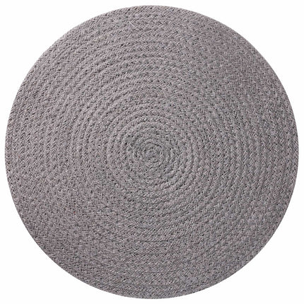 Jute Placemats 12 pcs Grå Ø 30 cm 100% Tossa Jute