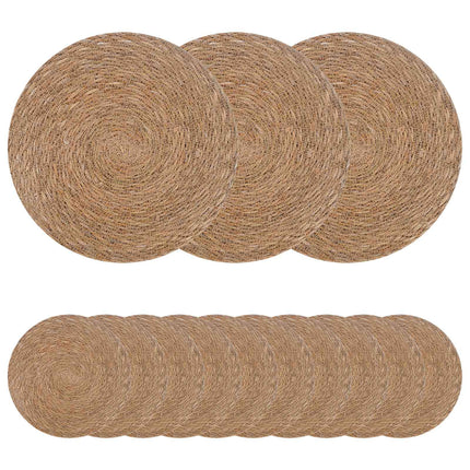 Sjöhavsnätställen 50 pcs Naturlig Ø 30 cm 100% Sjögräs