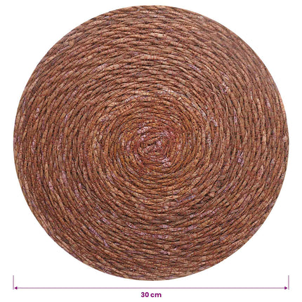 Sjöhavsnätställen 6 pcs Brun Ø 30 cm 100% Sjögräs