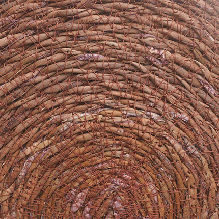 Sjöhavsnätställen 12 pcs Brun Ø 30 cm 100% Sjögräs