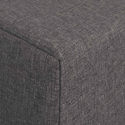 Fällbar Soffbed Ljusgrå 70 x 60 x 63 cm Tyg
