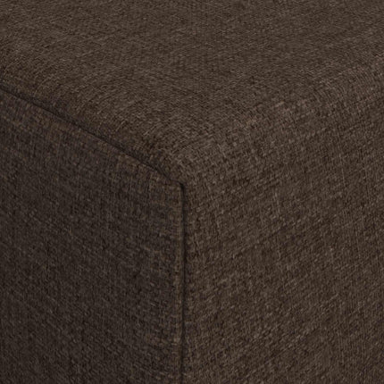 Fällbar Soffbed Taupe 200 x 70 x 10 cm Tyg