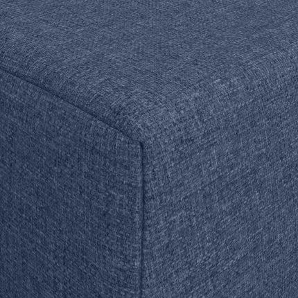 Fällbar Soffbed Blå 200 x 70 x 10 cm Tyg