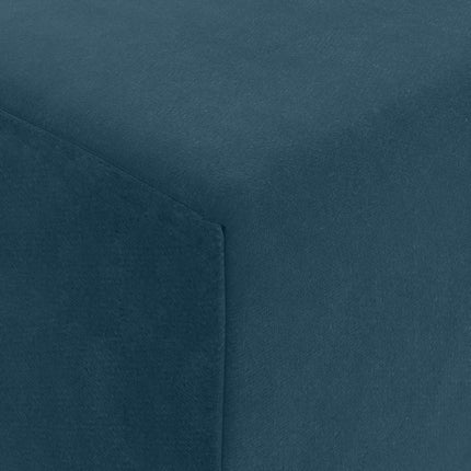 Fällbar Soffbed Blå 200 x 70 x 10 cm Sammet