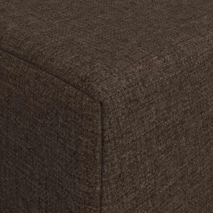 Fällbar Soffbed Taupe 120 x 60 x 49 cm Tyg