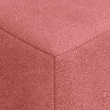 Fällbar Soffbed Rosa 120 x 60 x 49 cm Tyg