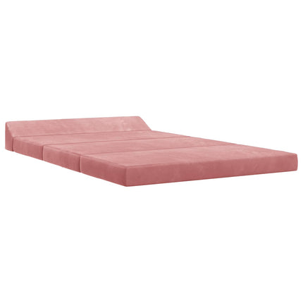 Fällbar Soffbed Rosa 120 x 60 x 49 cm Tyg