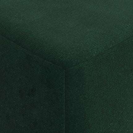 Fällbar Soffbed Mörkgrön 60 x 70 x 41 cm Tyg