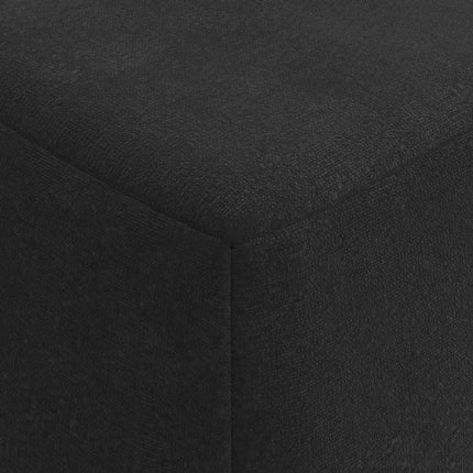 Fällbar Soffbed Svart 60 x 70 x 41 cm Tyg