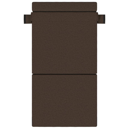 Fällbar Soffbed Taupe 70 x 72 x 60 cm Tyg