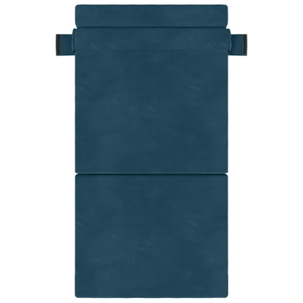 Fällbar Soffbed Blå 70 x 72 x 60 cm Tyg