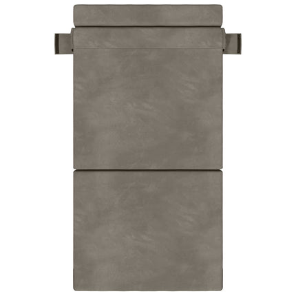 Fällbar Soffbed Ljusgrå 70 x 72 x 60 cm Tyg