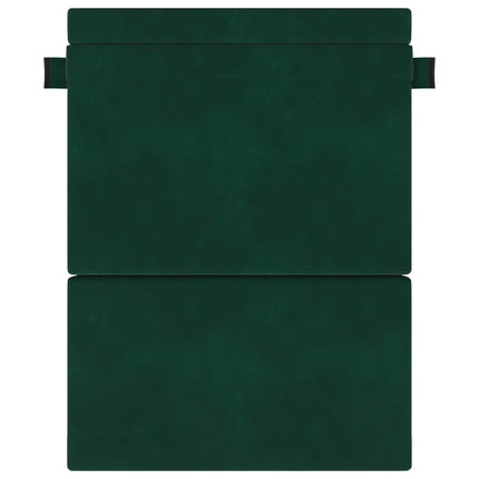 Fällbar Soffbed Mörkgrön 152 x 86,5 x 60 cm Tyg
